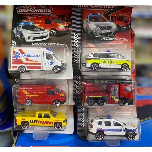  212057181002 Xe Mô Hình MAJORETTE Premium S.O.S. Cars 