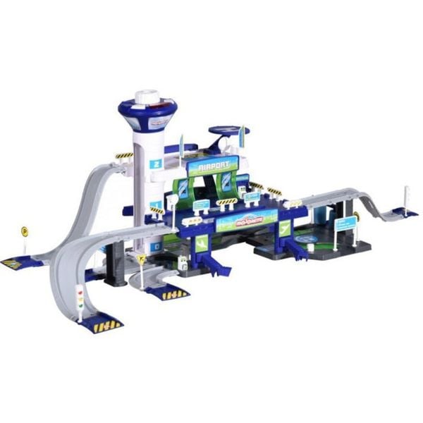 Mô Hình Sân Bay Majorette Creatix Airport Playset 5 Vehicles