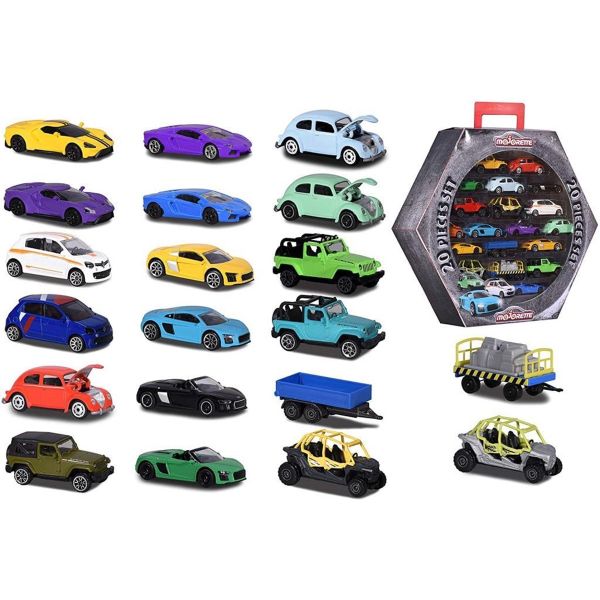 Bộ quà tặng 20 xe ô tô Majorettec