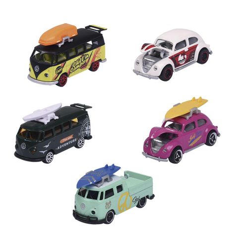  Xe Mô Hình MAJORETTE VW The Originals 5 Pieces Pack 212055008 