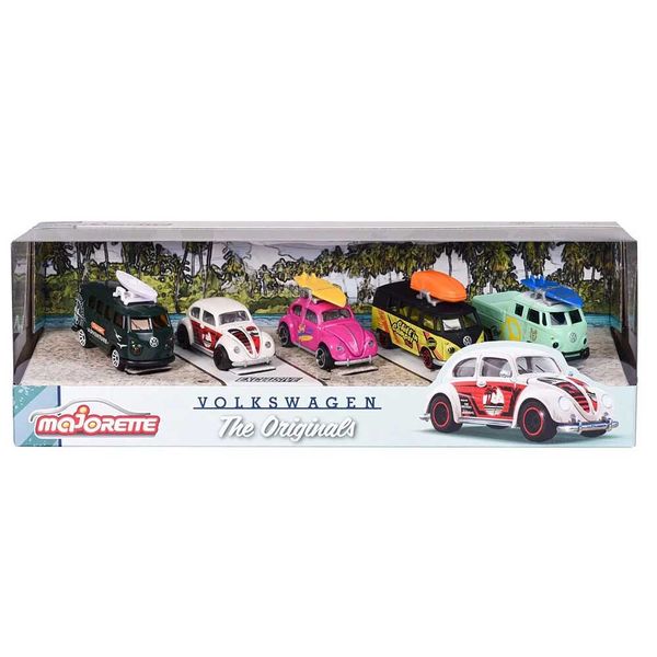 Xe Mô Hình MAJORETTE VW The Originals 5 Pieces Pack 212055008