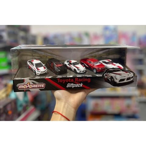 Bộ 5 Xe Mô Hình MAJORETTE Toyota Racing 5 Pieces Giftpack 212053189 