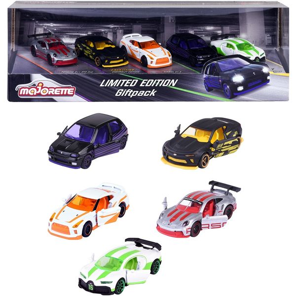 212054035 Bộ 5 Xe Mô Hình MAJORETTE Limited Edition 10, 5 Pieces Giftpack