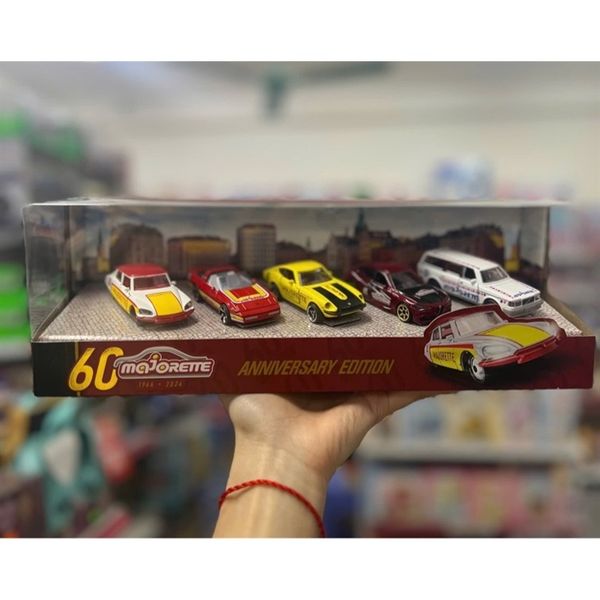 212054101 Bộ 5 Xe Mô Hình MAJORETTE Anniversary Edition 5 Pieces Giftpack