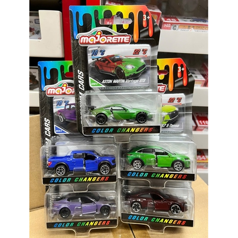  212054041 Xe Mô Hình Đổi Màu MAJORETTE Color Changers Premium Cars 