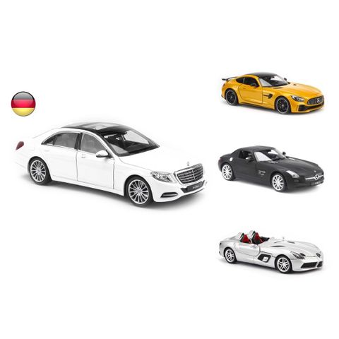  Mô hình xe Mercedes SLS 1:24 Welly-24025W 