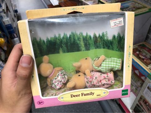  Sylvanian Families Deer Family đồ chơi gia đình hươu 