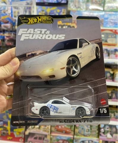  Mô hình xe JBL93 Hot Wheels Premium Fast & Furious Mazda RX-7 FD 