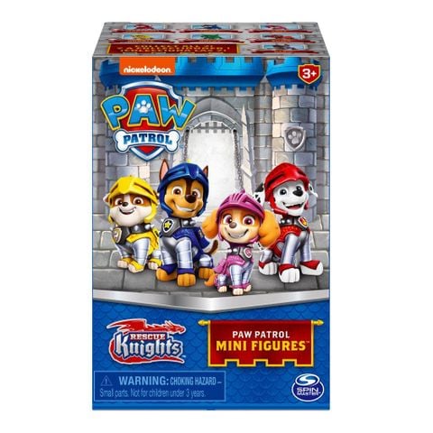  6062143 Paw Patrol Rescue Knights Collectible Blind Box Mini Figure 