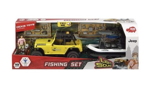  203838001 Đồ Chơi Trẻ Em Chơi Xe Playlife-Fishing Set DICKIE TOYS (41 cm) 