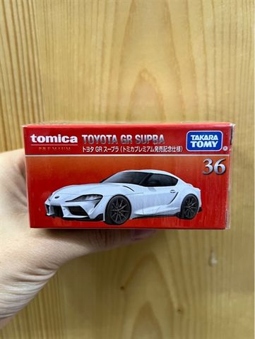  Tomica PRM 36 Toyota GR Supra SP 25 (trắng) 