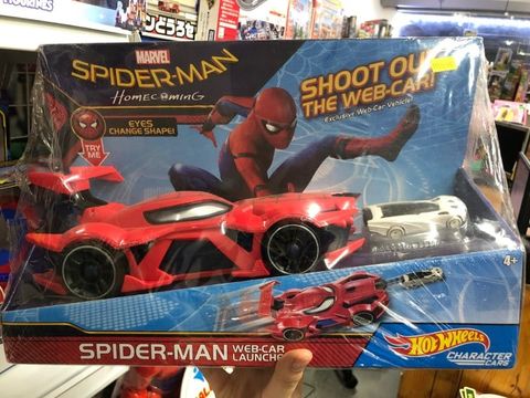  Marvel 23win04 Spider-Man Web-Car Launcher 