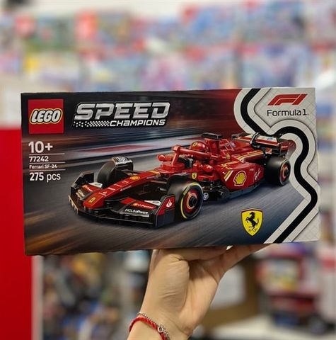 Lắp ráp LEGO 77242 Xe Đua Ferrari SF-24 F1 