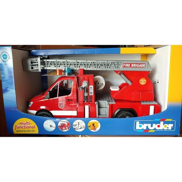 Xe cứu hỏa có thang Mercedes Benz Sprinter BRUDER 02532 tỷ lệ 1/16