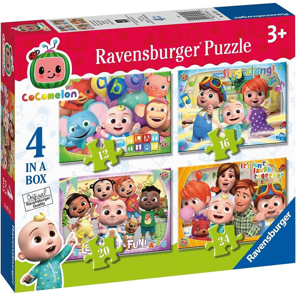03113 Ravensburger Cocomelon 4 in Box Jigsaw Puzzle