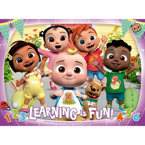  Tranh ghép 03113 Ravensburger Cocomelon 4 in Box Jigsaw Puzzle (12, 16, 20, 24 Pieces) 