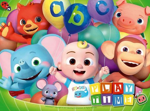  Tranh ghép 03113 Ravensburger Cocomelon 4 in Box Jigsaw Puzzle (12, 16, 20, 24 Pieces) 