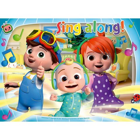  Tranh ghép 03113 Ravensburger Cocomelon 4 in Box Jigsaw Puzzle (12, 16, 20, 24 Pieces) 