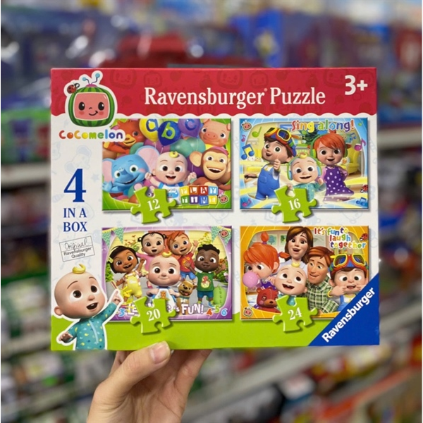 03113 Ravensburger Cocomelon 4 in Box Jigsaw Puzzle