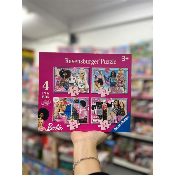 3174 Ravensburger Barbie 4 in a Box Jigsaw Puzzles