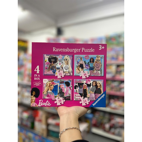  Tranh ghép 3174 Ravensburger Barbie 4 in a Box Jigsaw Puzzles 