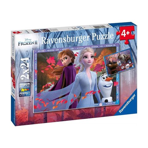  RV050109 Xếp hình Frozen 2: Frosty Adventure 2x24 mảnh RAVENSBURGER 
