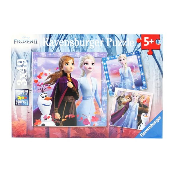 Xếp hình puzzle Frozen 2: Journey Star 3x49 mảnh Ravensburger RV050116