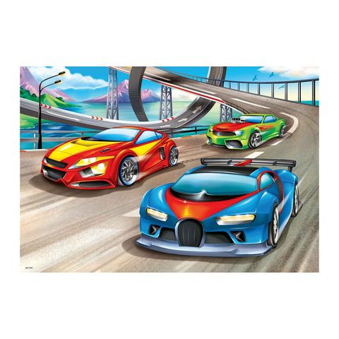  RV051571 Xếp hình puzzle Construction & Cars 2 bộ 24 mảnh RAVENSBURGER 