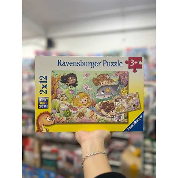 Ravensburger Puzzle 2x24 Piece Fairies & Mermaids