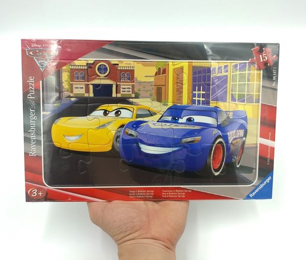 Bộ xếp hình puzzle Ravensburger Cars 3 15 mảnh