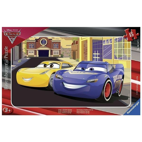 Bộ xếp hình puzzle Ravensburger Cars 3 15 mảnh