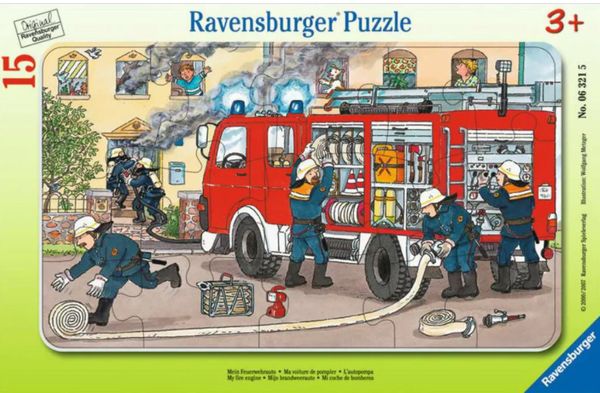 Xếp hình xe cứu hoả My fire engine 15 mảnh