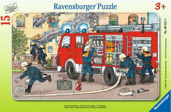 Xếp hình xe cứu hoả My fire engine 15 mảnh