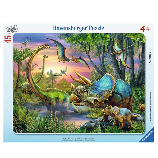 Xếp hình puzzle khủng long 45 mảnh Ravensburger RV06633 9