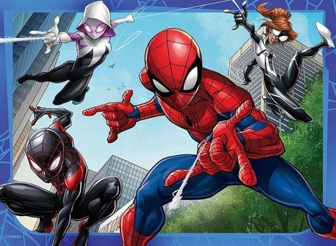  06915 Ravensburger 4 Puzzles in a Box Marvel Spiderman 