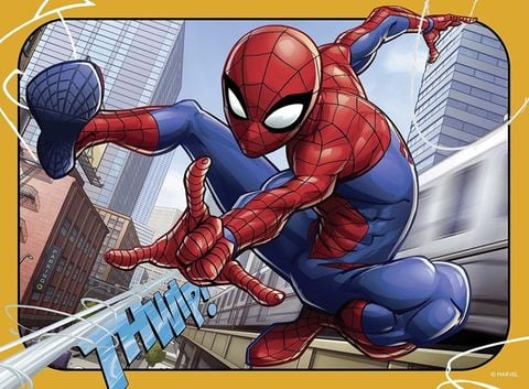  06915 Ravensburger 4 Puzzles in a Box Marvel Spiderman 