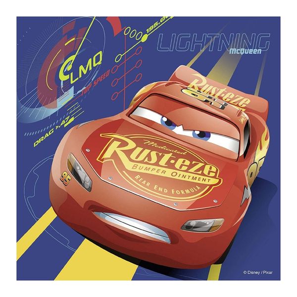 Xếp Hình Puzzle Chủ Đề Cars 3 Bộ 25/36/49 Mảnh - Ravensburger RV069255