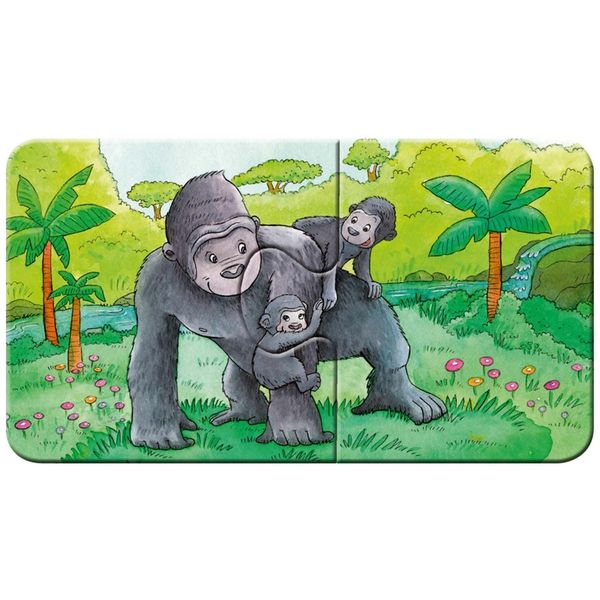 Xếp hình puzzle gia đình thú cưng 2 x 9