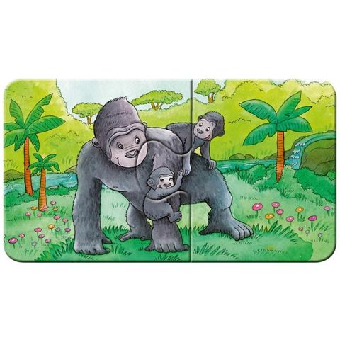  RV06943 9 Xếp hình puzzle gia đình thú cưng 9 bộ 2 mảnh Ravensburger-2+-9 bộ 2 mảnh-Puzzle Children-200k đến 300k 