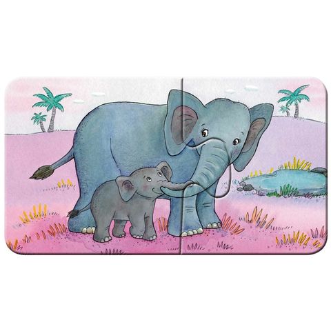  RV06943 9 Xếp hình puzzle gia đình thú cưng 9 bộ 2 mảnh Ravensburger-2+-9 bộ 2 mảnh-Puzzle Children-200k đến 300k 