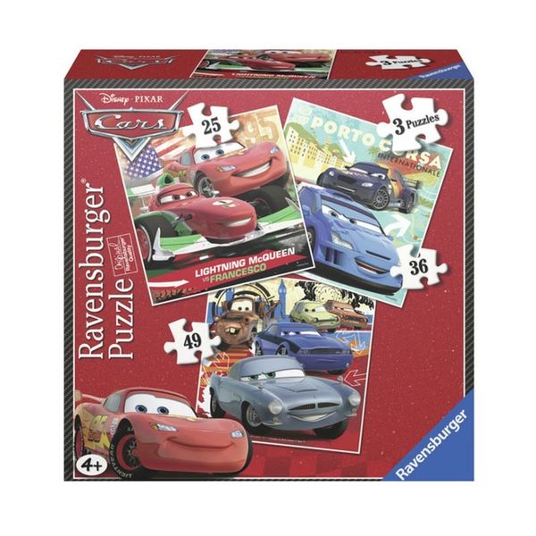 Xếp hình puzzle ô tô 25/36/49 miếng