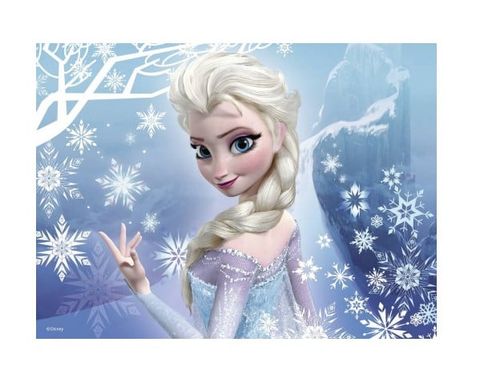  RV07360 3 Xếp hình puzzle Frozen 4 bộ 12/16/20/24 mảnh Ravensburger 