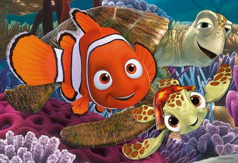  Xếp hình puzzle cuộc phiêu lưu của Nemo 2 bộ 12 mảnh Ravensburger RV07556 