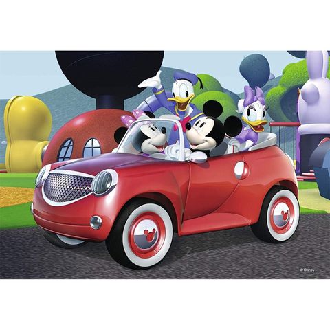  Đồ chơi RV075652 Xếp hình puzzle Mickey, Minnie & Freunde 2 bộ 12 mảnh RAVENSBURGER||Disney license 