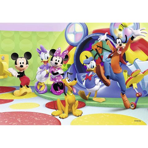  Đồ chơi RV075652 Xếp hình puzzle Mickey, Minnie & Freunde 2 bộ 12 mảnh RAVENSBURGER||Disney license 