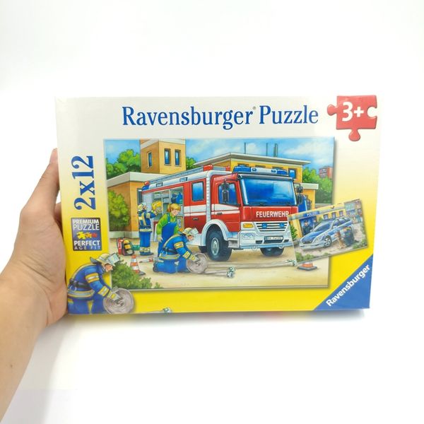 Xếp hình puzzle Cứu hoả 2 bộ 12 mảnh RV075744