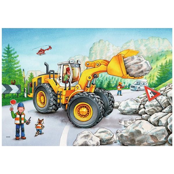 Xếp hình Puzzle Diggers at Work 2x24p Ravensburger