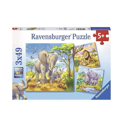  RV080038 Wild Animals 3x49p 