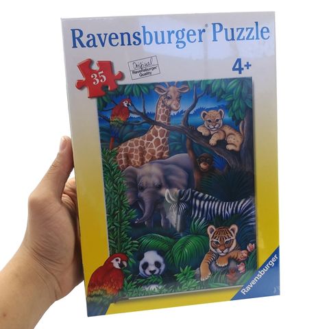  Bộ xếp hình Puzzle Động vật Hoang dã 35 mảnh Ravensburger RV08601 