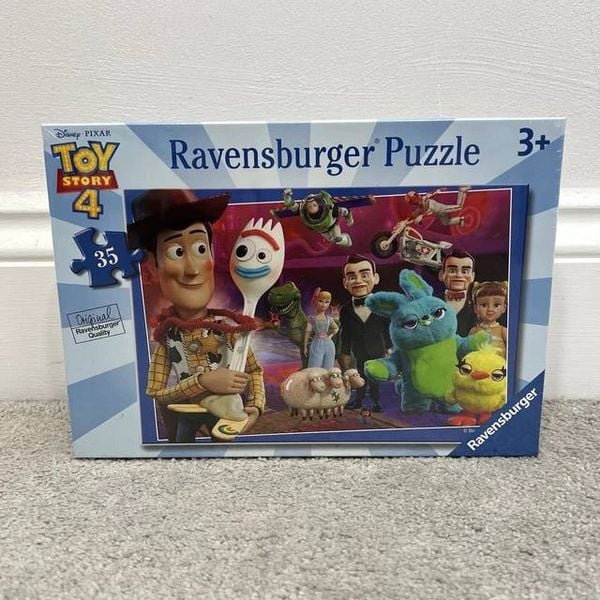  RV087969 Xếp hình puzzle Disney 23win222 4 35 mảnh RAVENSBURGER||Disney license 